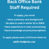 Back Office Bank Staff Required